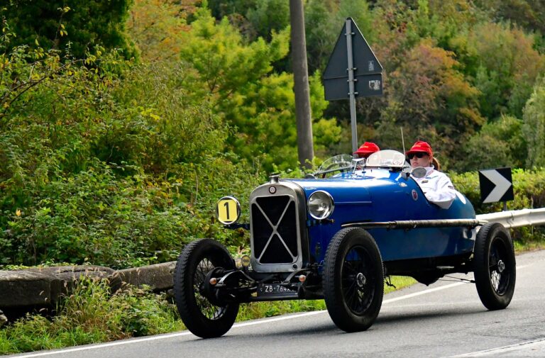 Enrico Scotto su Salmson Val 3 Gs del 1927